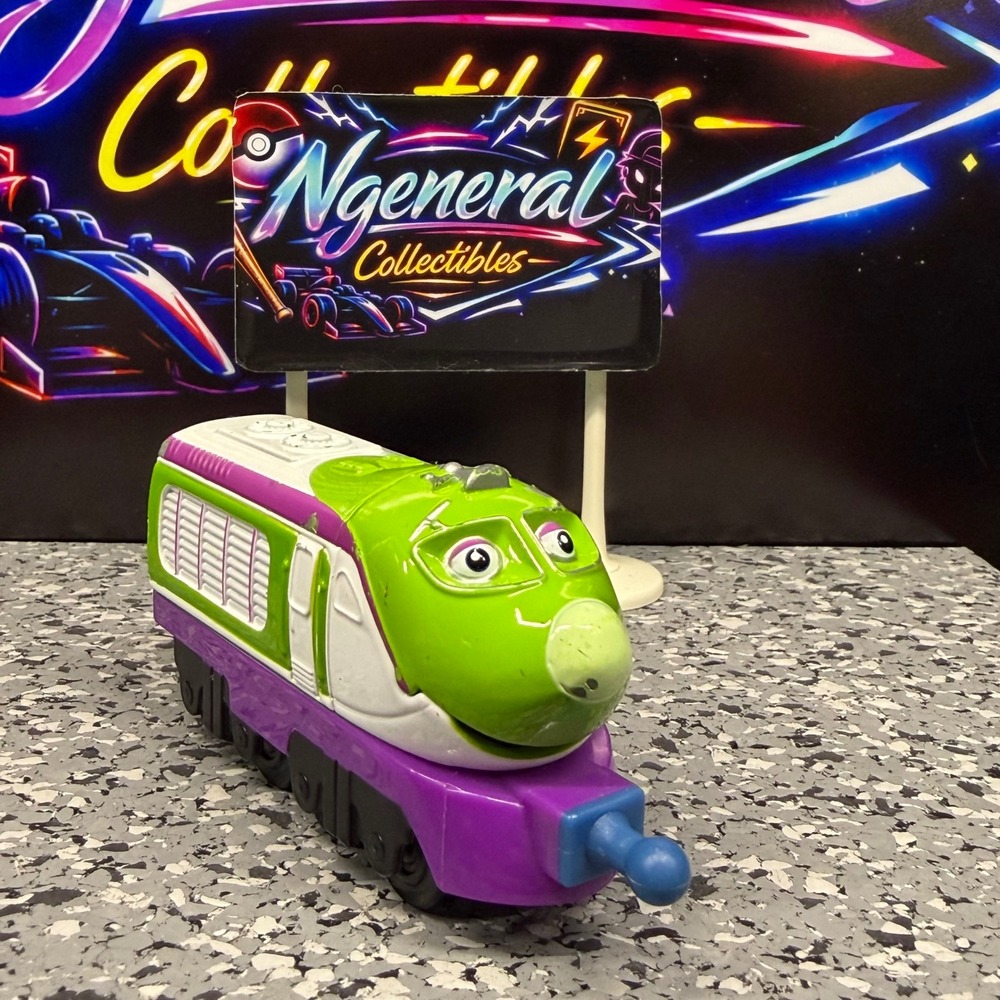 Chuggington Die-Cast Koko Train Engine Green Purple Learning Curve 2010 LC54002